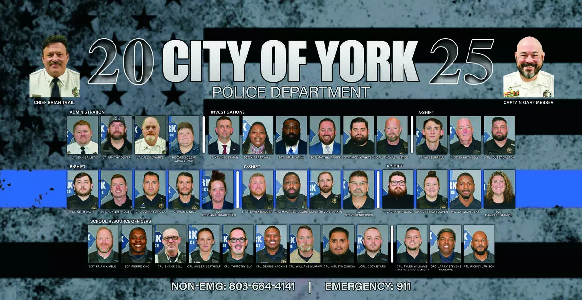 YPD Calendar